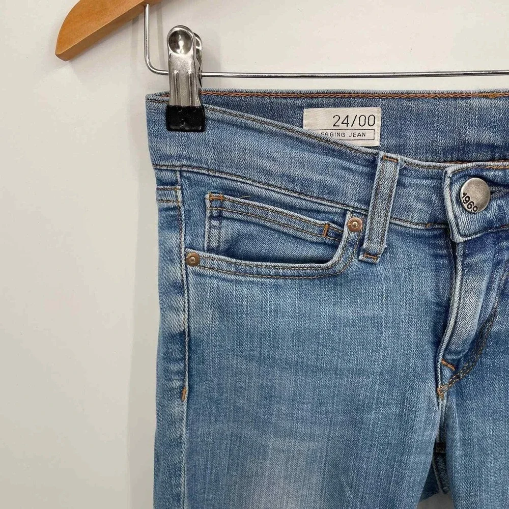 Gap 1969 Legging Jean Womens 24 / 00 Blue Light Wash Skinny Stretch
